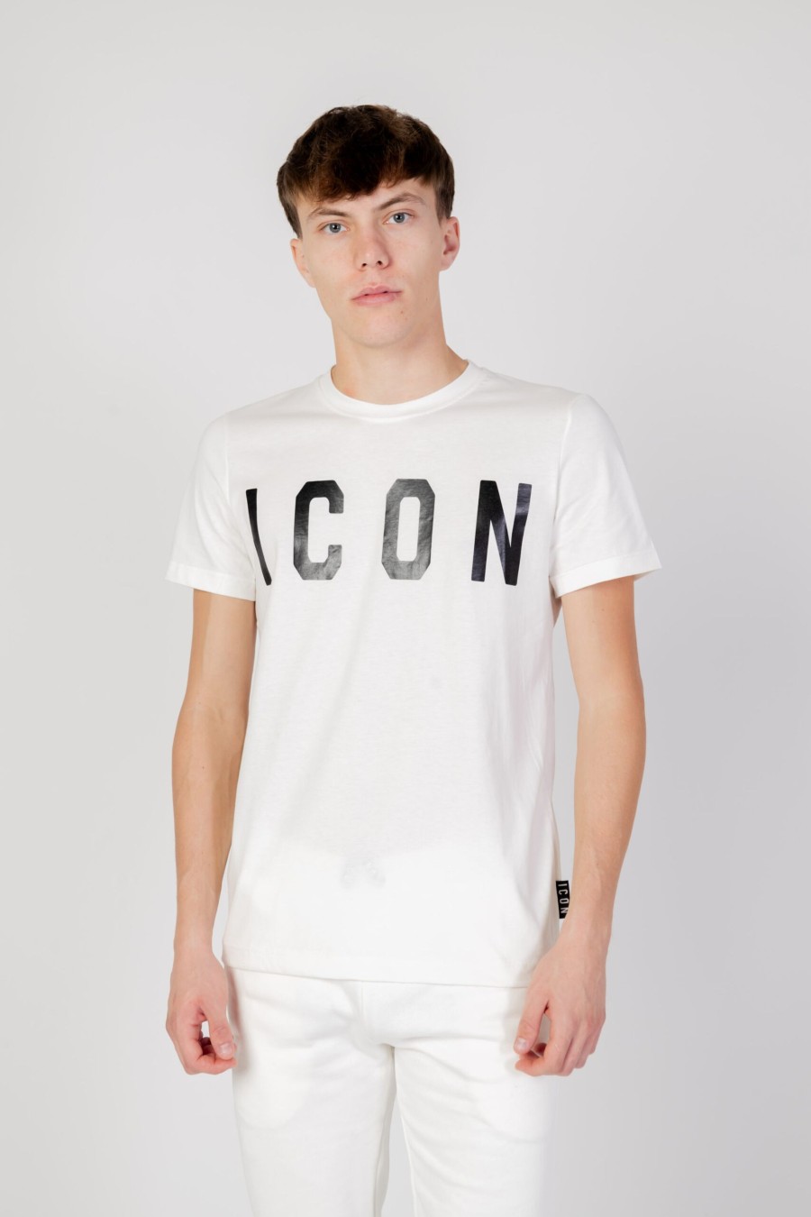 Uomo Icon | T-Shirt Icon Logo Panna