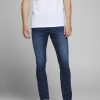 Uomo Jack Jones | Jeans Slim Jack Jones Jjiglenn Jjoriginal Am 812 Noos Blue Denim