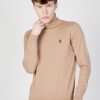 Uomo U.S. Polo Assn. | Dolcevita U.S. Polo Assn. Jonn Eh03 Beige Scuro