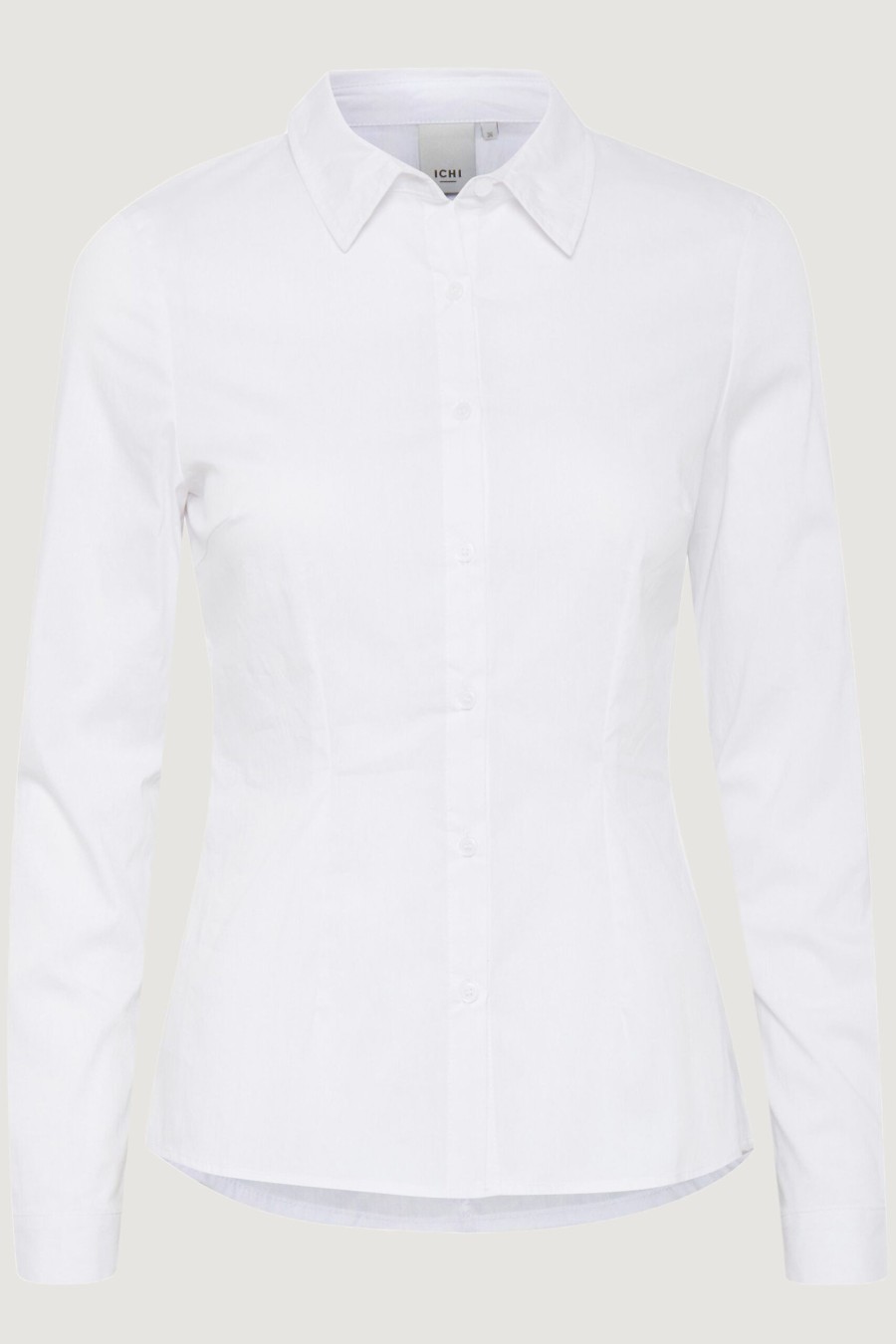 Donna Ichi | Camicia Manica Lunga Ichi Ihdima Sh Bianco