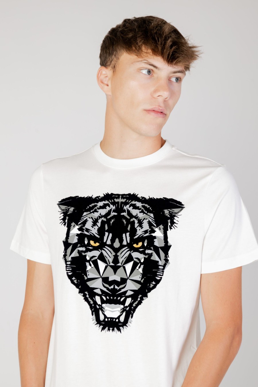 Uomo Antony Morato | T-Shirt Antony Morato New York Bianco