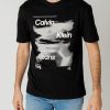 Uomo Calvin Klein | T-Shirt Calvin Klein Diffused Logo Nero