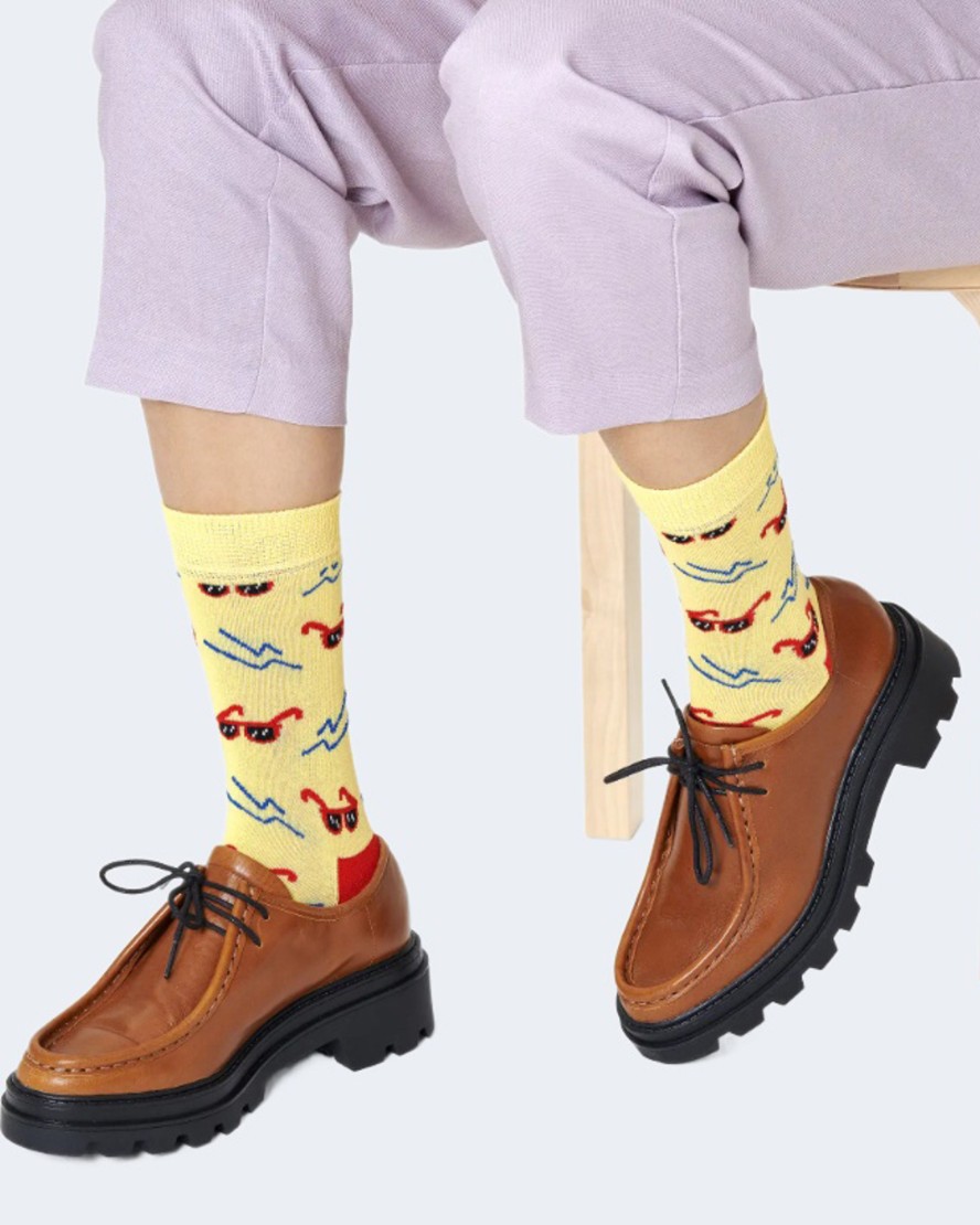 Donna Happy Socks | Calzini Happy Socks Sunny Days Sock Giallo