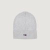 Donna Tommy Hilfiger | Berretto Tommy Hilfiger Tjw Flag Beanie Grigio