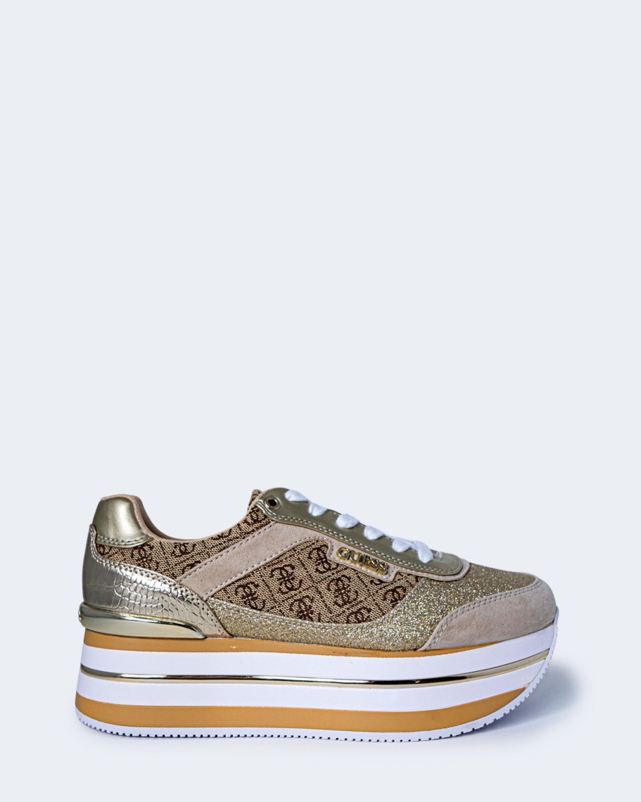 Donna Guess | Sneakers Guess Hansin Beige