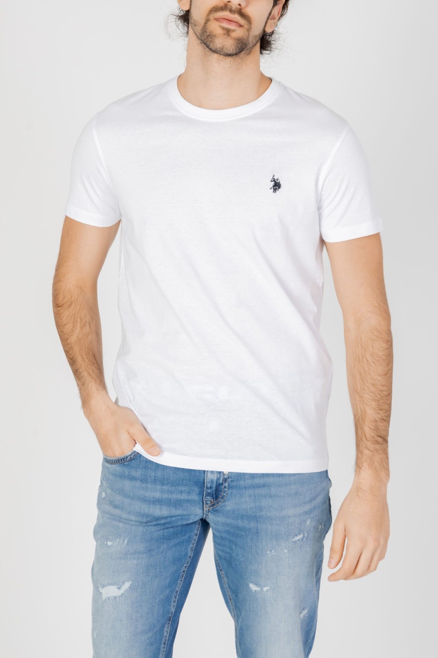 Uomo U.S. Polo Assn. | T-Shirt U.S. Polo Assn. Mick Bianco