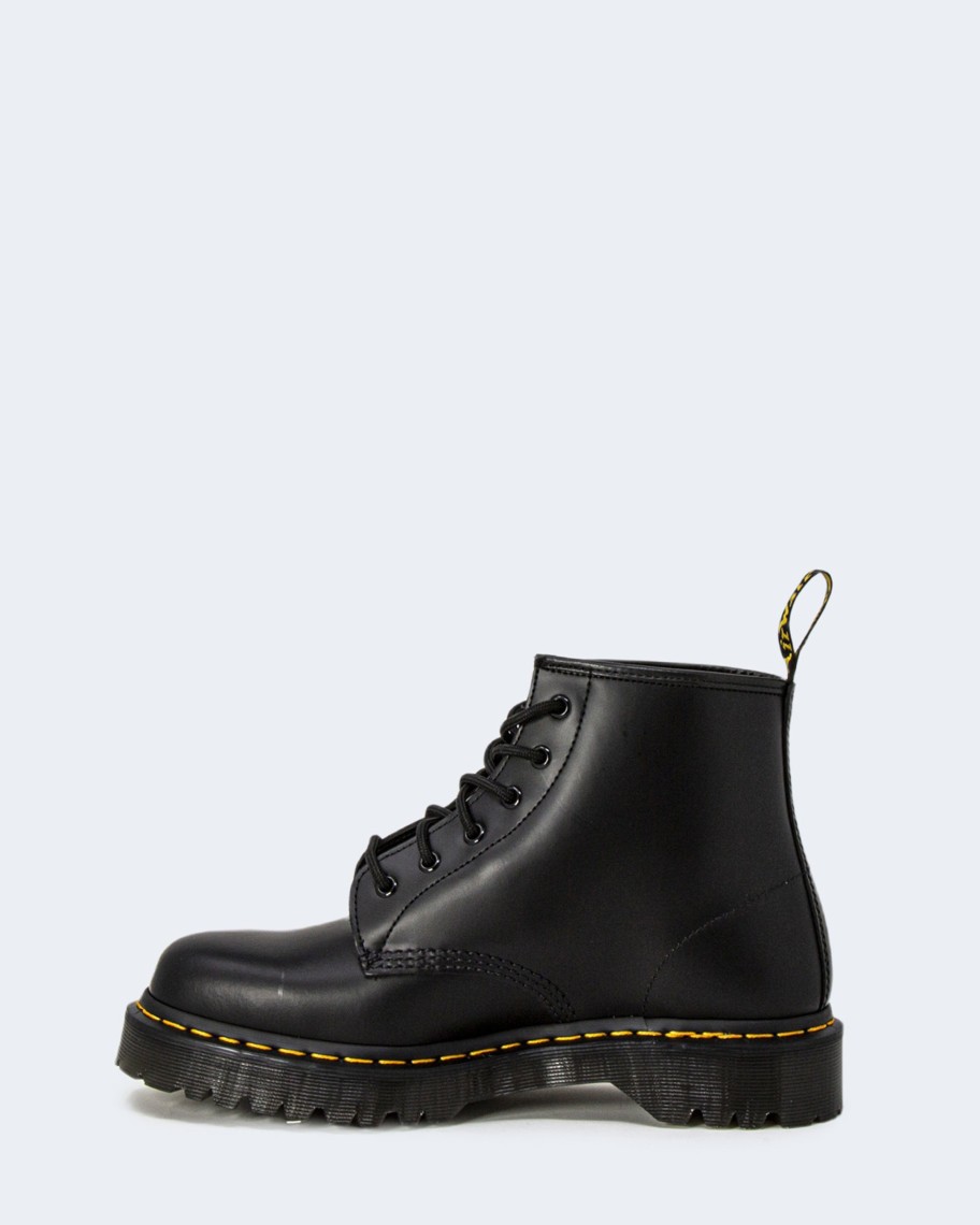 Uomo Dr. Martens | Anfibi Dr. Martens 101 Bex Black Smooth Nero