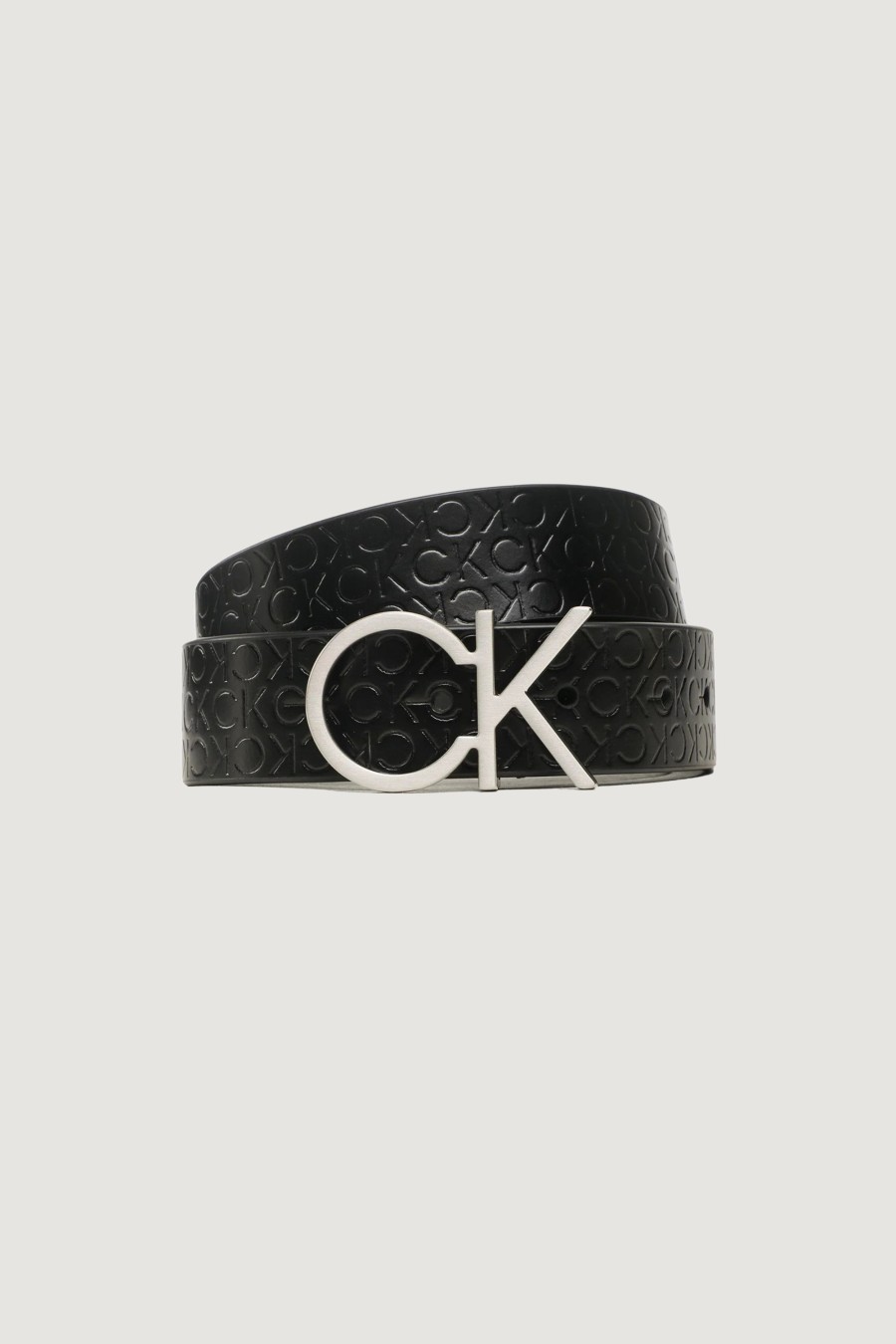 Donna Calvin Klein | Cinta Calvin Klein Re-Lock Ck Logo Belt 30Mm Nero