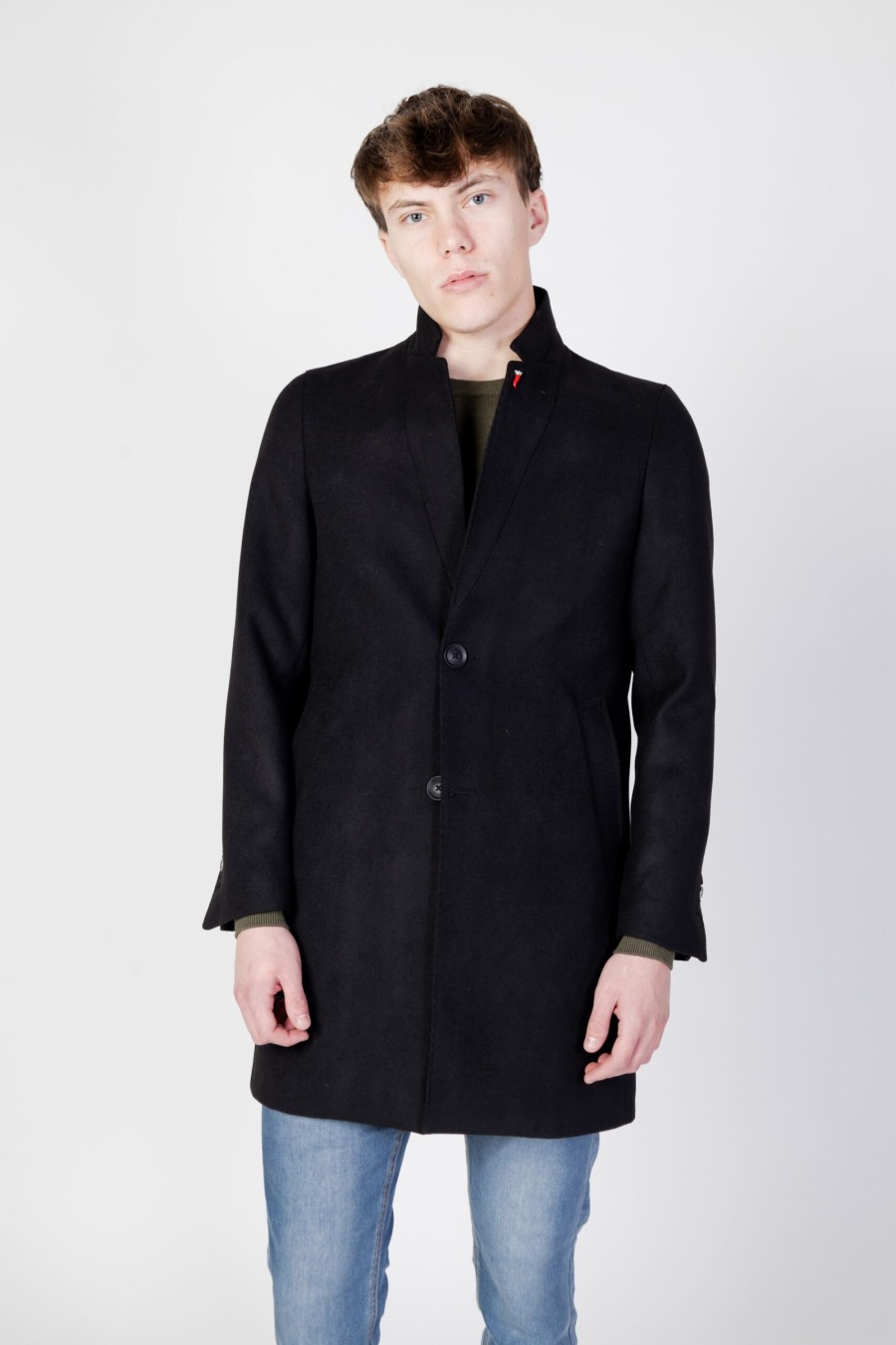 Uomo Mulish | Cappotto Mulish Mcps-738 Nero