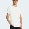 Uomo Jack Jones | T-Shirt Jack Jones Jjebasher Tee O-Neck Ss Noos Panna