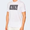 Uomo Armani Exchange | T-Shirt Armani Exchange Bianco