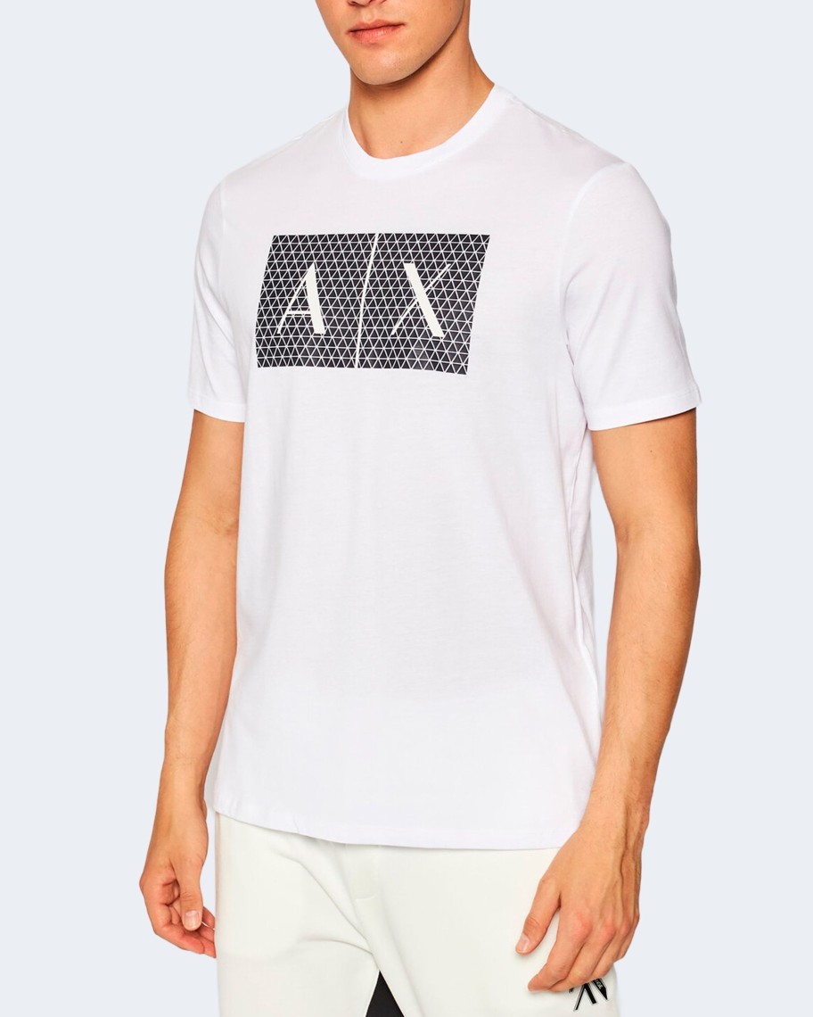 Uomo Armani Exchange | T-Shirt Armani Exchange Bianco