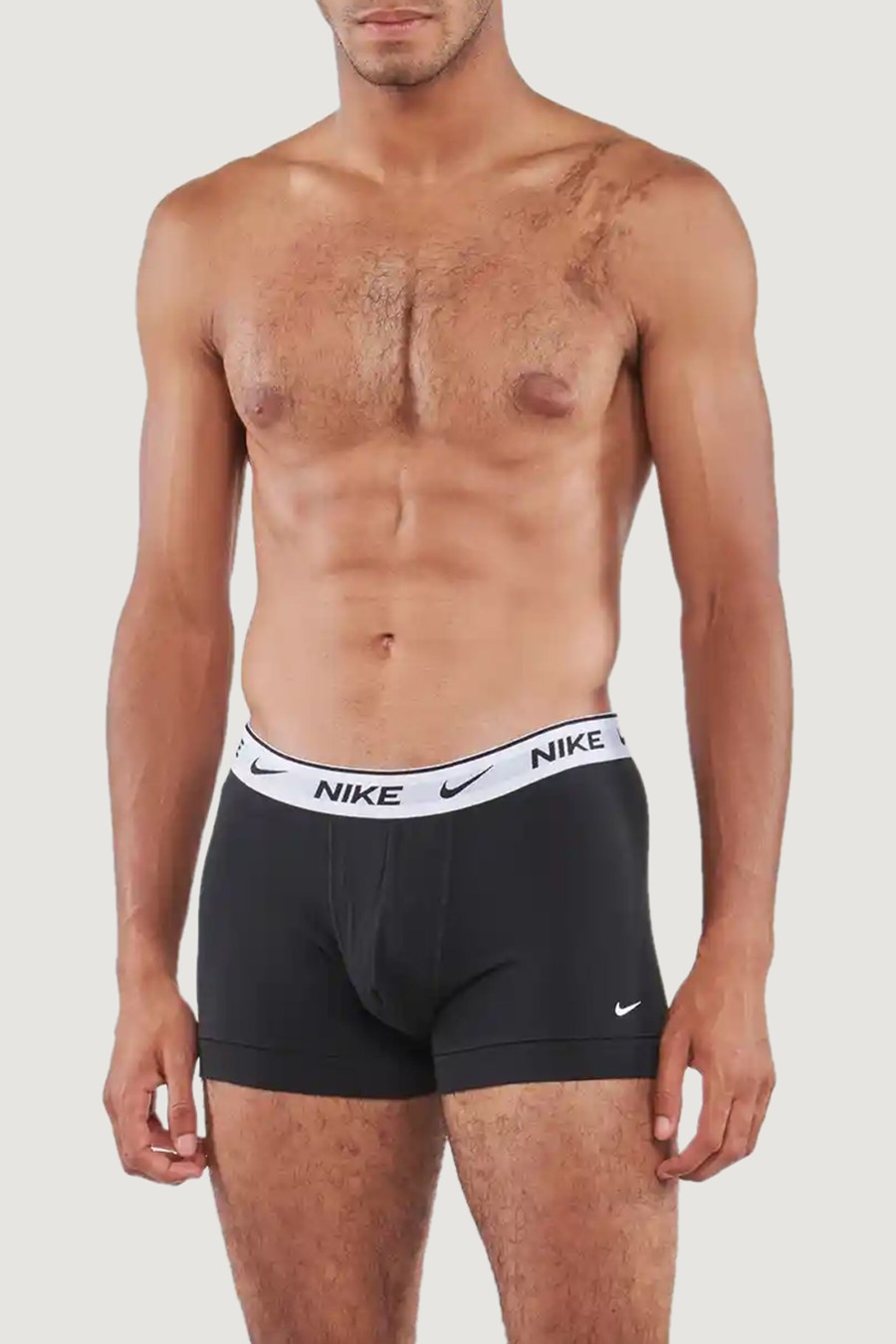 Uomo Nike | Boxer Nike Trunk 3Pk Nero