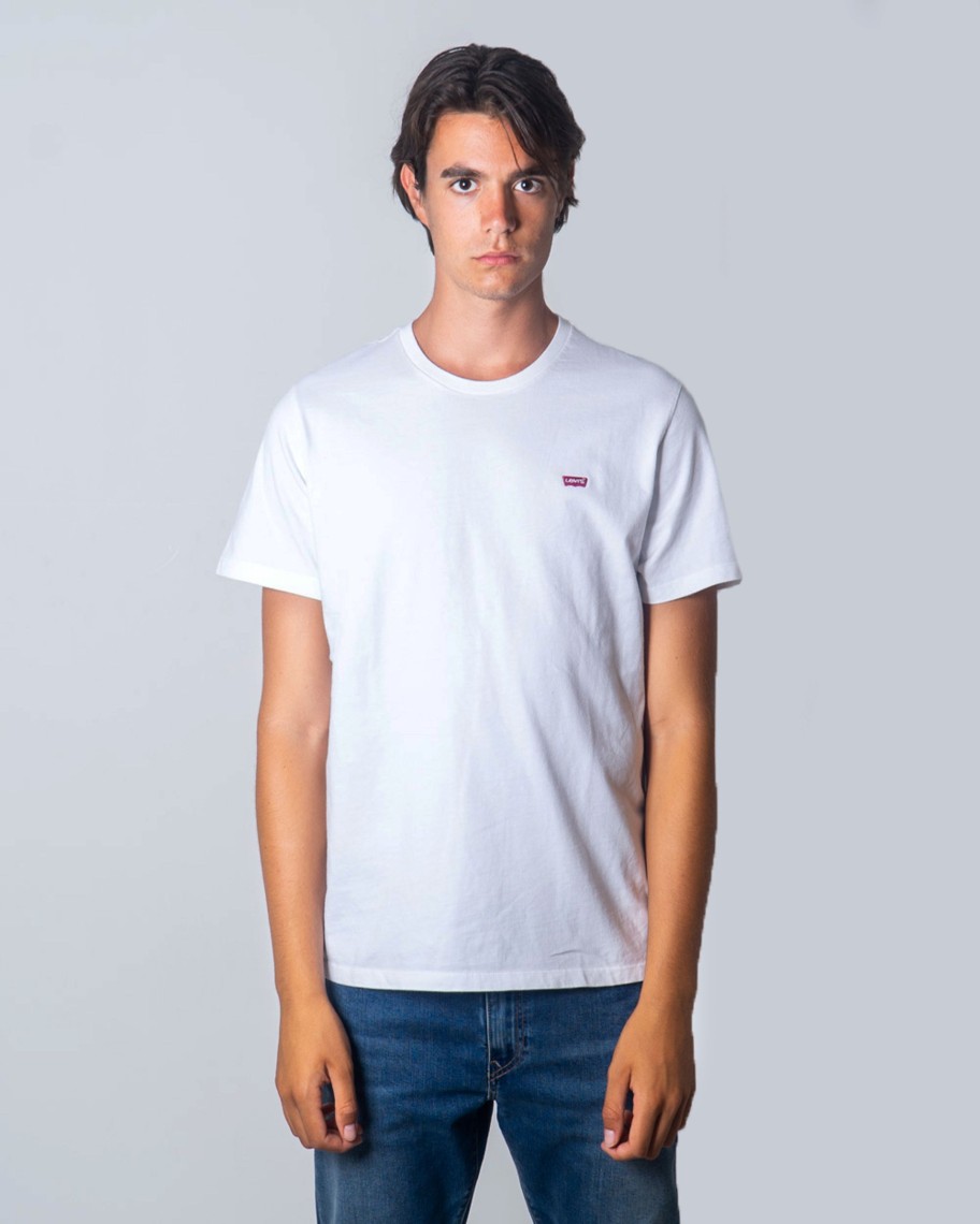 Uomo Levi's® | T-Shirt Levi'S® Ss Original Hm Tee Bianco