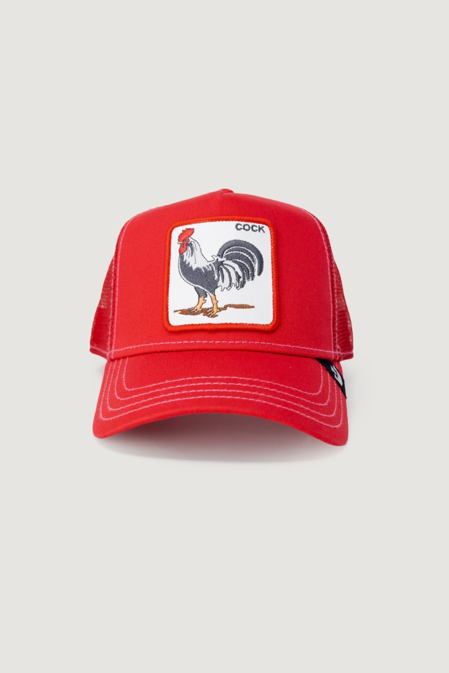 Uomo Goorin Bros | Cappello Con Visiera Goorin Bros The Cock Rosso