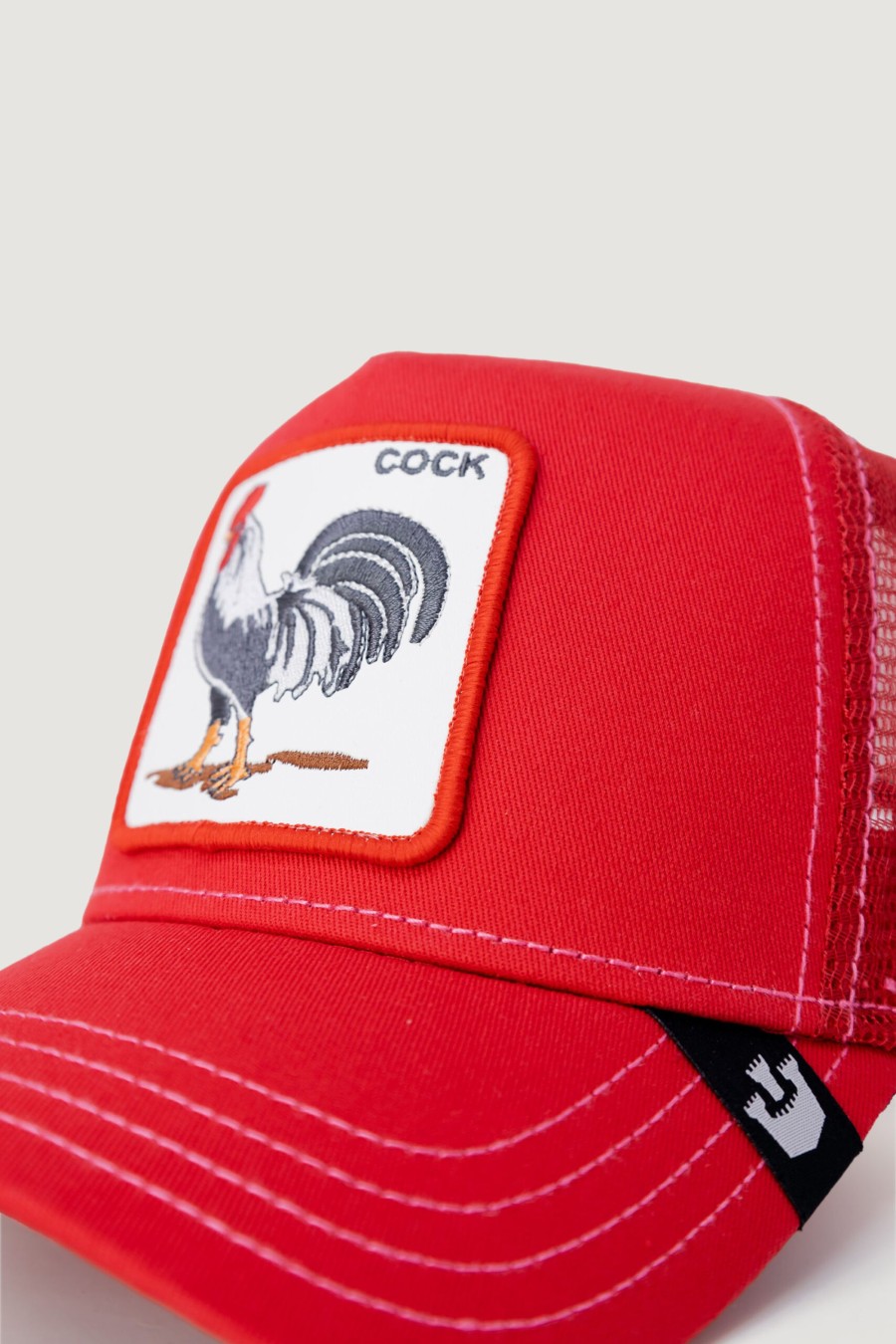 Uomo Goorin Bros | Cappello Con Visiera Goorin Bros The Cock Rosso