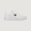 Uomo Tommy Hilfiger | Sneakers Tommy Hilfiger Retro Basket Ess Bianco