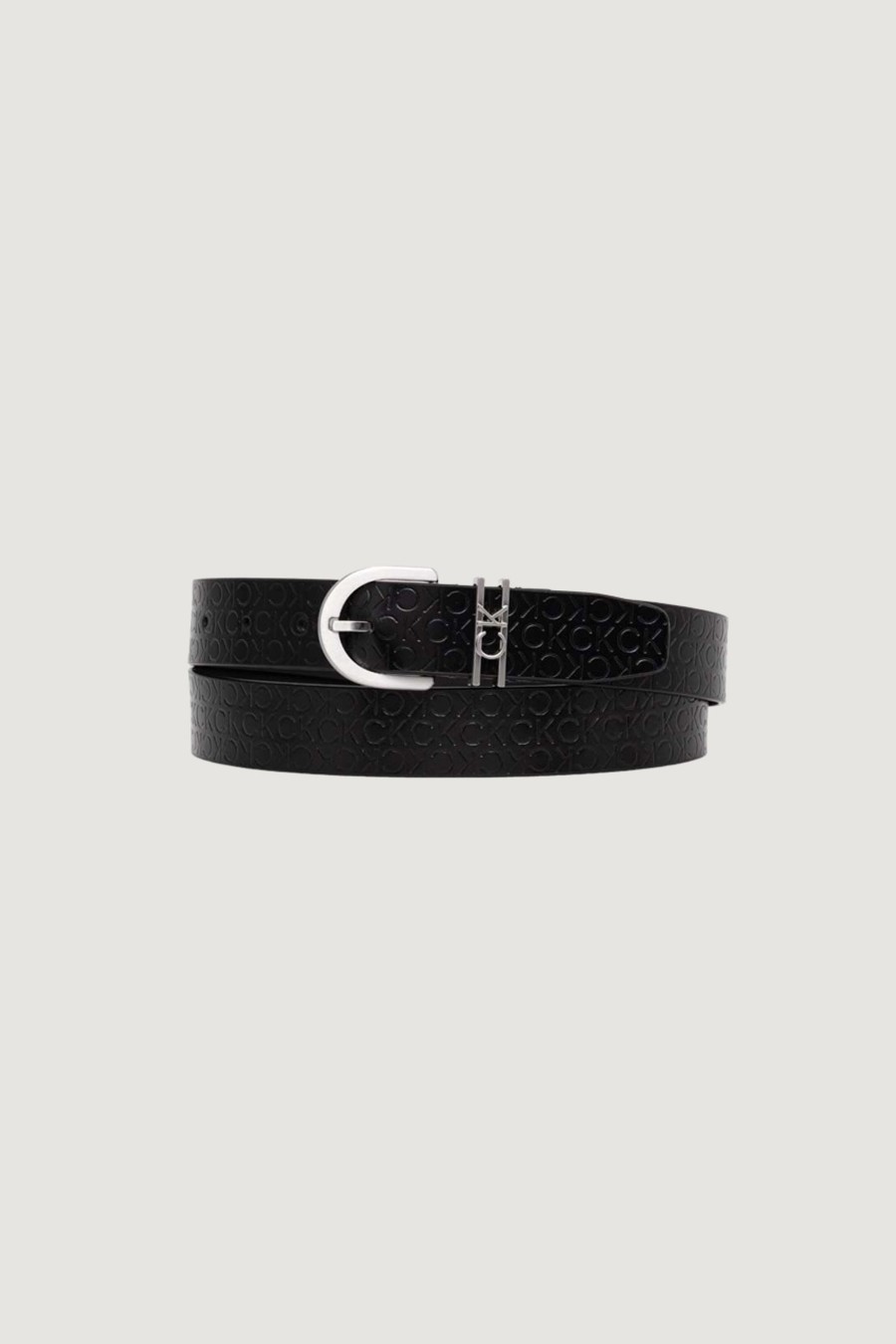 Donna Calvin Klein | Cinta Calvin Klein Ck Must Ck Loop Belt 30Mm Emb Nero