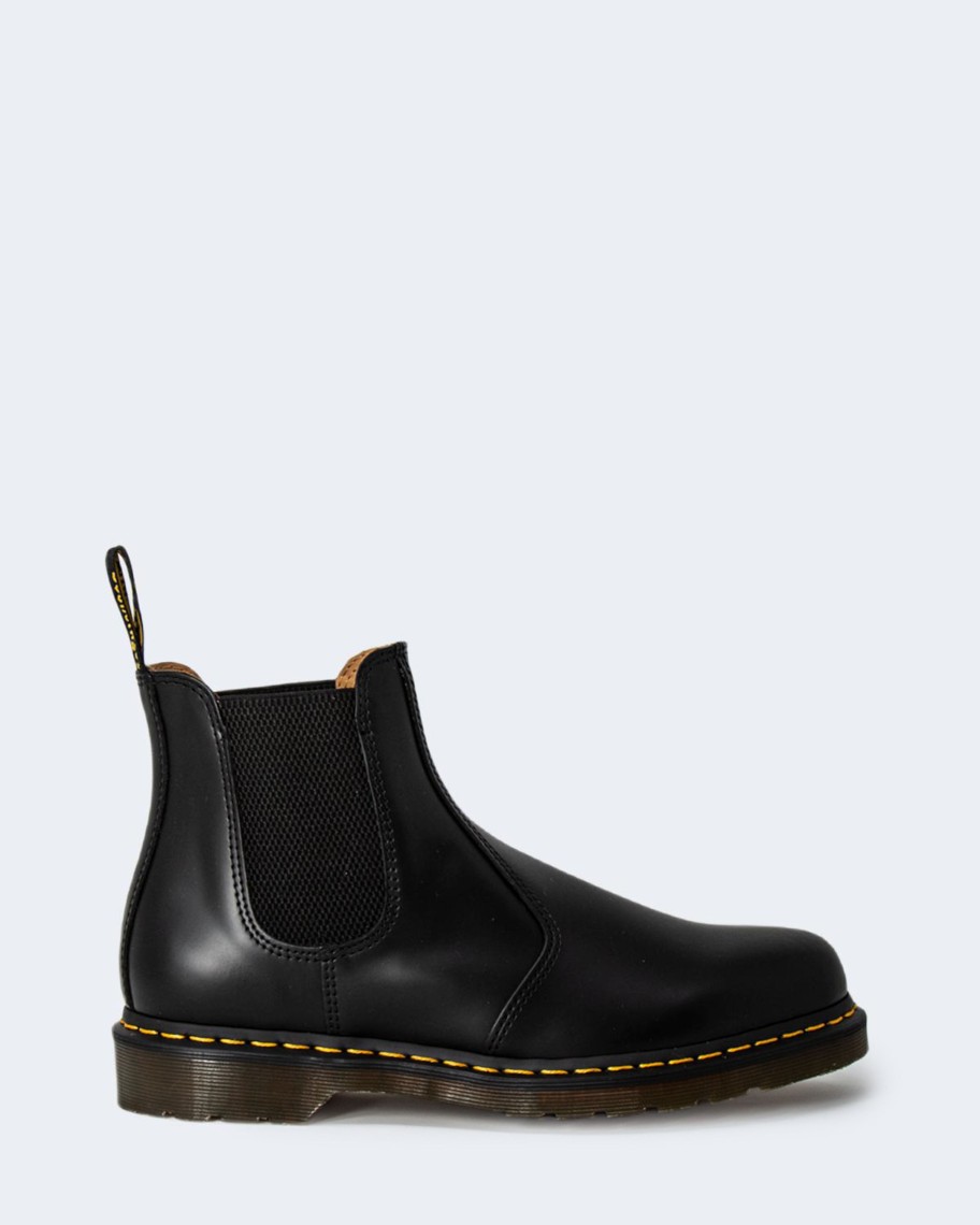 Uomo Dr. Martens | Stivaletti Dr. Martens 2976 Smooth Chelsea Nero