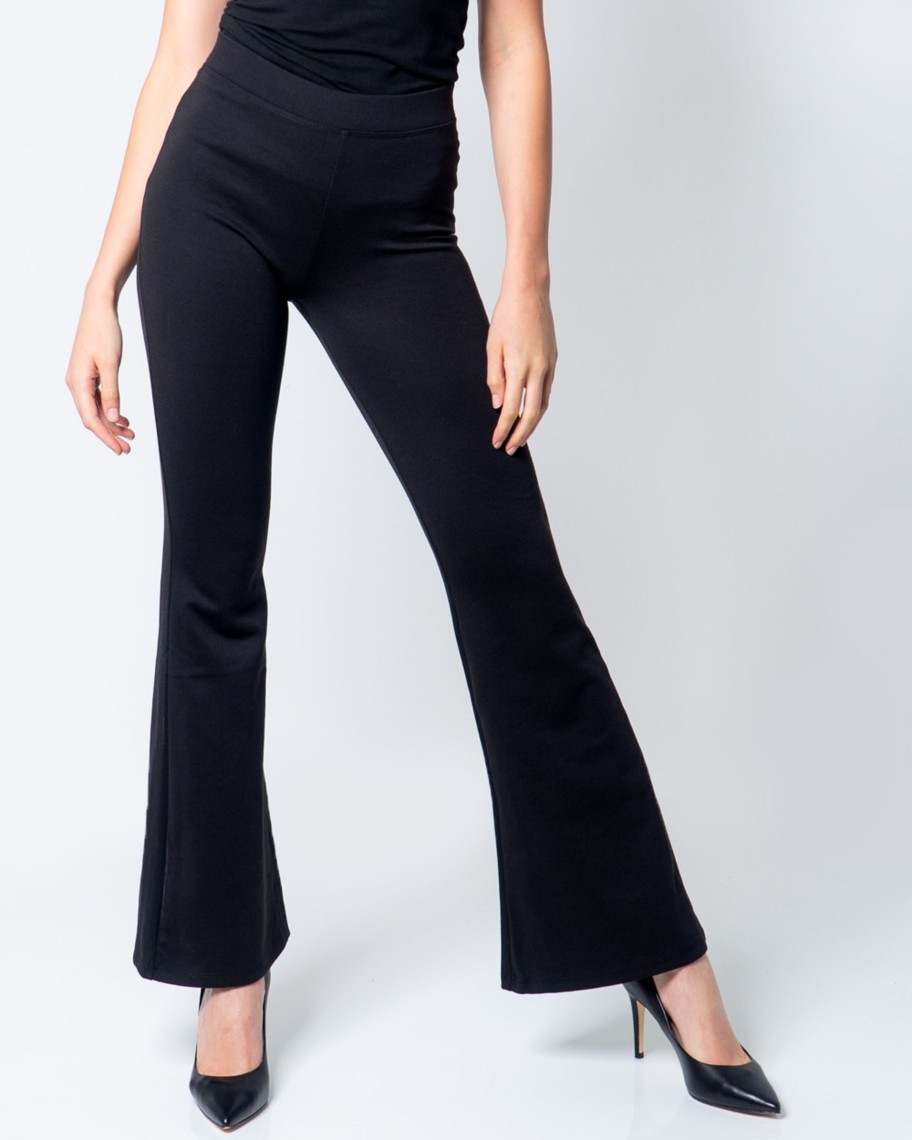 Donna Only | Pantaloni Bootcut Only Onlfever Stretch Flaired Jrs Noos Nero