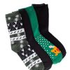 Uomo Only & Sons | Calzini Lunghi Only & Sons Noel X Sock 4-Pack Verde