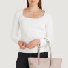 Donna Calvin Klein | Borsa Calvin Klein Ck Must Shopper Md Rosa Cipria