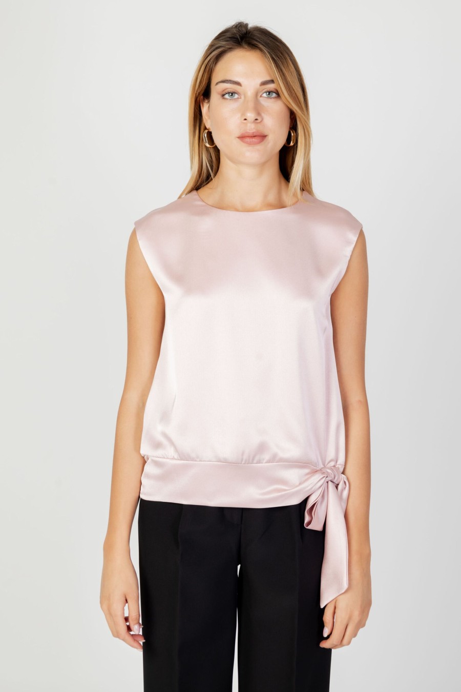 Donna Sandro Ferrone | Blusa Manica Corta Sandro Ferrone Rosa