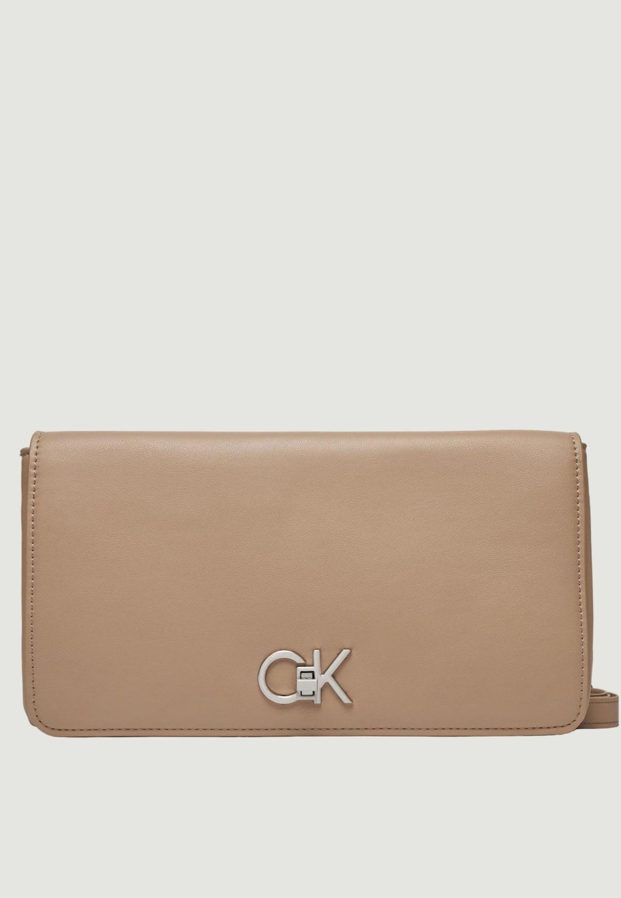 Donna Calvin Klein | Borsa Calvin Klein Beige Scuro