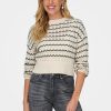 Donna Only | Maglione Only Onlasa Ls O-Neck Cc Beige