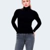 Donna Only | Dolcevita Only Onlkarol L/S Rollneck Knt Noos Nero