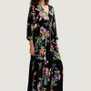 Donna Desigual | Vestito Lungo Desigual Vest_Poppy- Lacroix Nero