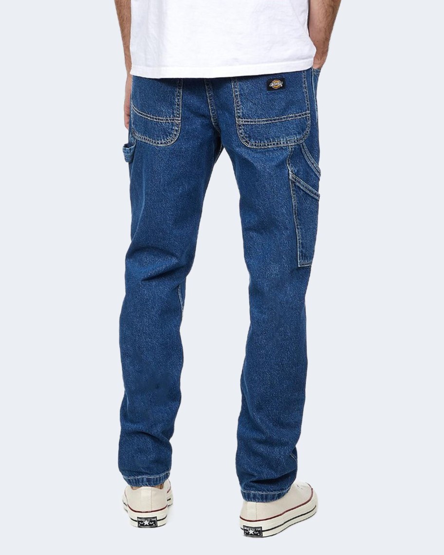 Uomo Dickies | Jeans Tapered Dickies Garyville Blue Denim