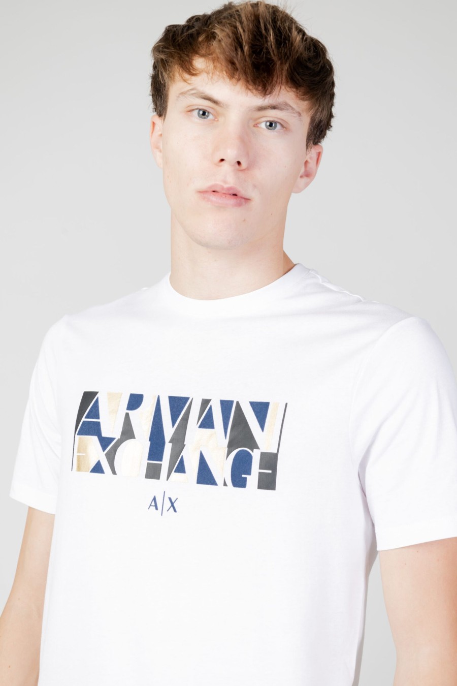 Uomo Armani Exchange | T-Shirt Armani Exchange Bianco