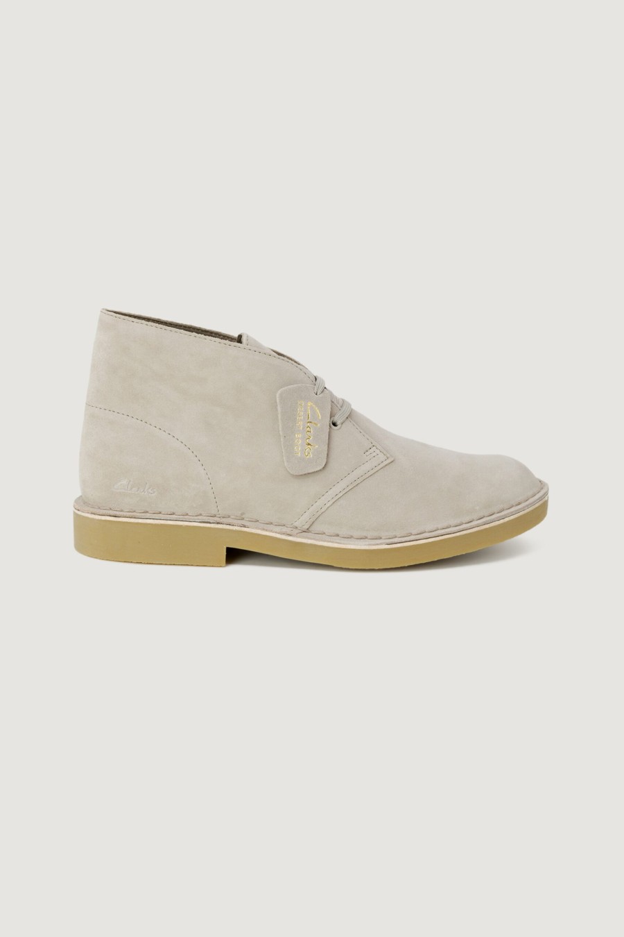 Uomo Clarks | Stivaletti Clarks Desert Bt Evo Piumice Stone