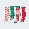 Donna Vero Moda | Calzini Vero Moda Vmelf Socks Giftbox Verde