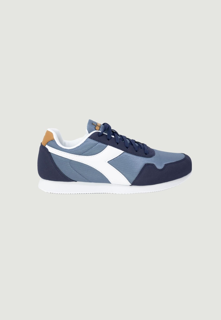 Uomo Diadora | Sneakers Diadora Simple Run Indigo