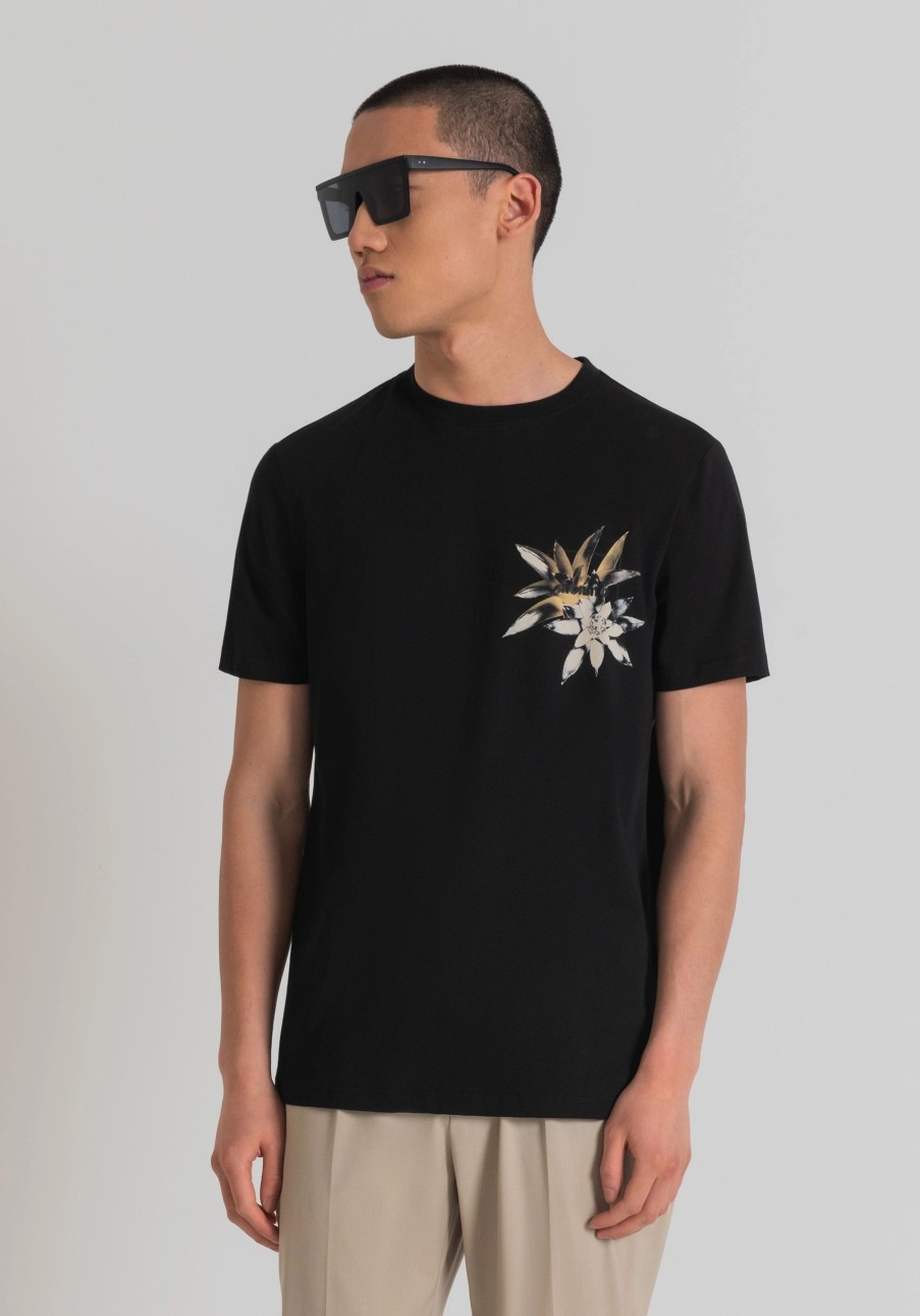 Uomo Antony Morato | T-Shirt Antony Morato Nero