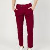 Uomo Gianni Lupo | Pantaloni Slim Gianni Lupo Bordeaux