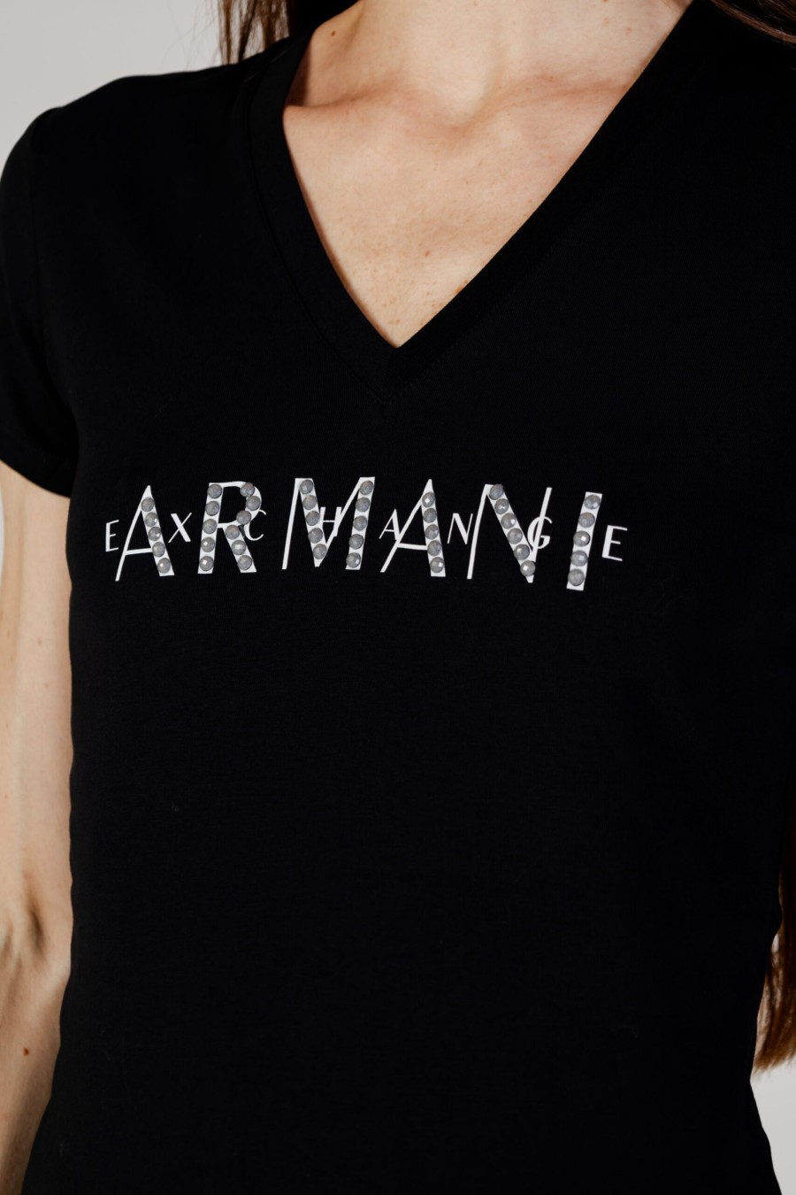 Donna Armani Exchange | T-Shirt Armani Exchange Nero