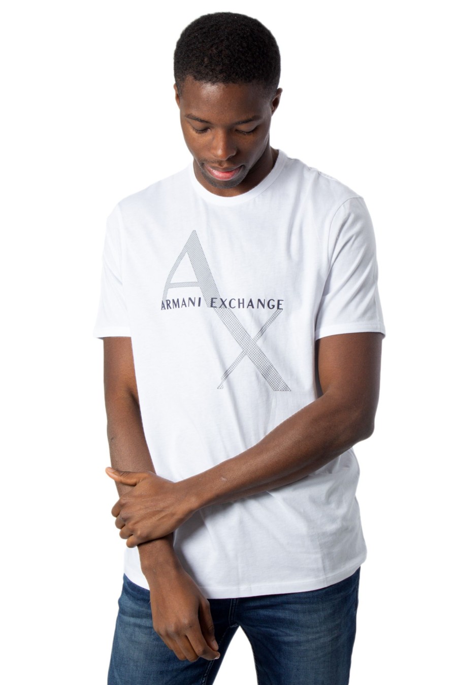 Uomo Armani Exchange | T-Shirt Armani Exchange Bianco