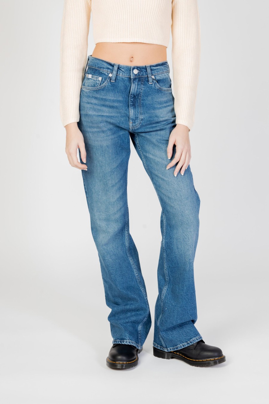 Donna Calvin Klein | Jeans Mom Calvin Klein Authentic Bootcut Denim