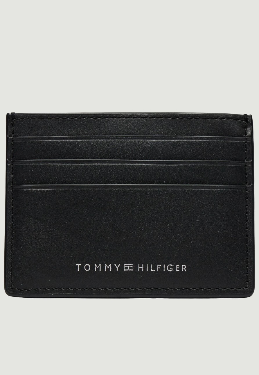 Uomo Tommy Hilfiger | Portacarte Tommy Hilfiger Nero