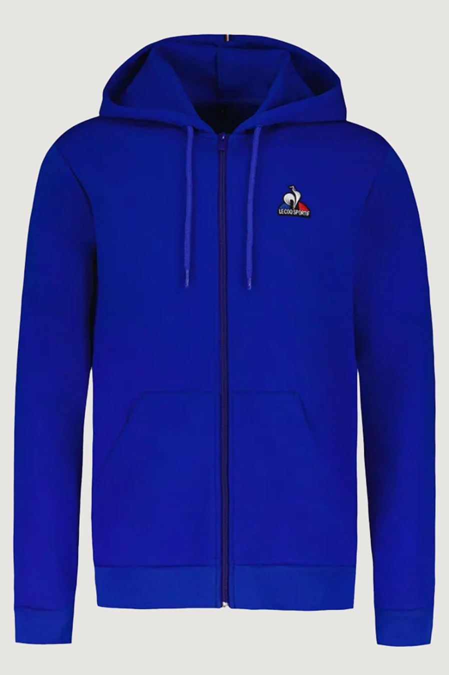 Uomo Le Coq Sportif | Felpa Con Cappuccio Le Coq Sportif - Blu