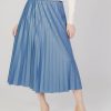 Donna Vila Clothes | Gonna Lunga Vila Clothes Vinitban Skirt - Noos Celeste