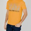 Uomo EA7 | T-Shirt Ea7 Giallo