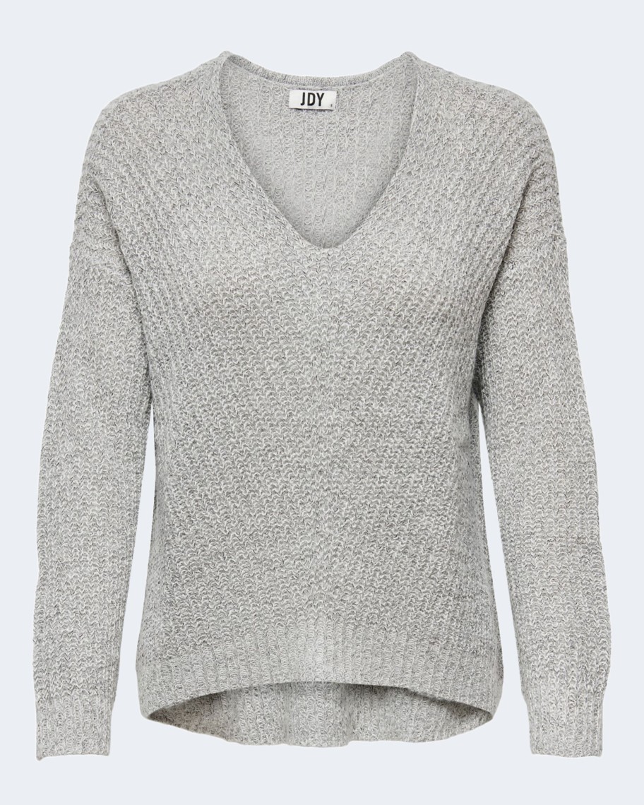 Donna Jacqueline de Yong | Maglione Jacqueline De Yong Jdynew Megan L/S Knt Noos Grigio