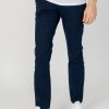 Uomo Tommy Hilfiger | Pantaloni Tapered Tommy Hilfiger Austin Chino Blu