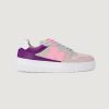 Donna Calvin Klein | Sneakers Calvin Klein Chunky Cupsole Laceup Lth Mix Rosa