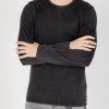 Uomo Jack Jones | Maglia Jack Jones Jjeleo Knit Crew Neck Noos Nero