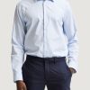 Uomo Selected | Camicia Manica Lunga Selected Slhregethan Shirt Ls Classic B Noos Celeste